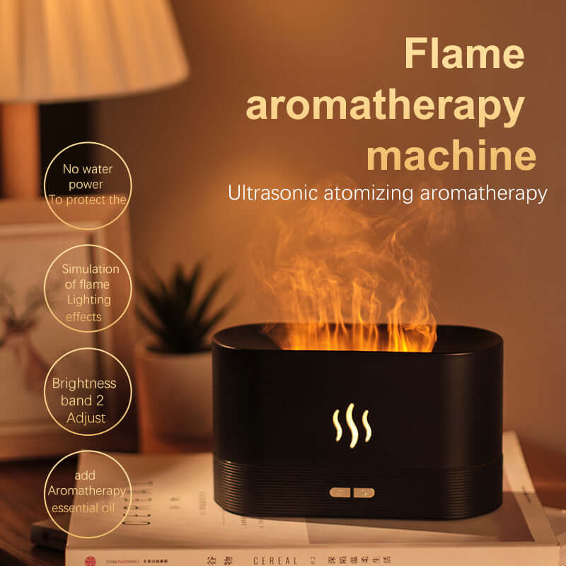 Fire Flame Humidifier Aroma Diffuser Air