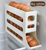 Refrigerator 4-Layer Automatic Egg Roller Sliding Egg Tray