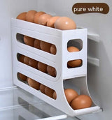 Refrigerator 4-Layer Automatic Egg Roller Sliding Egg Tray